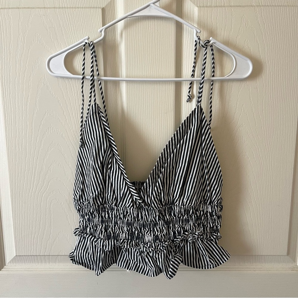 Sim and Sam striped top
